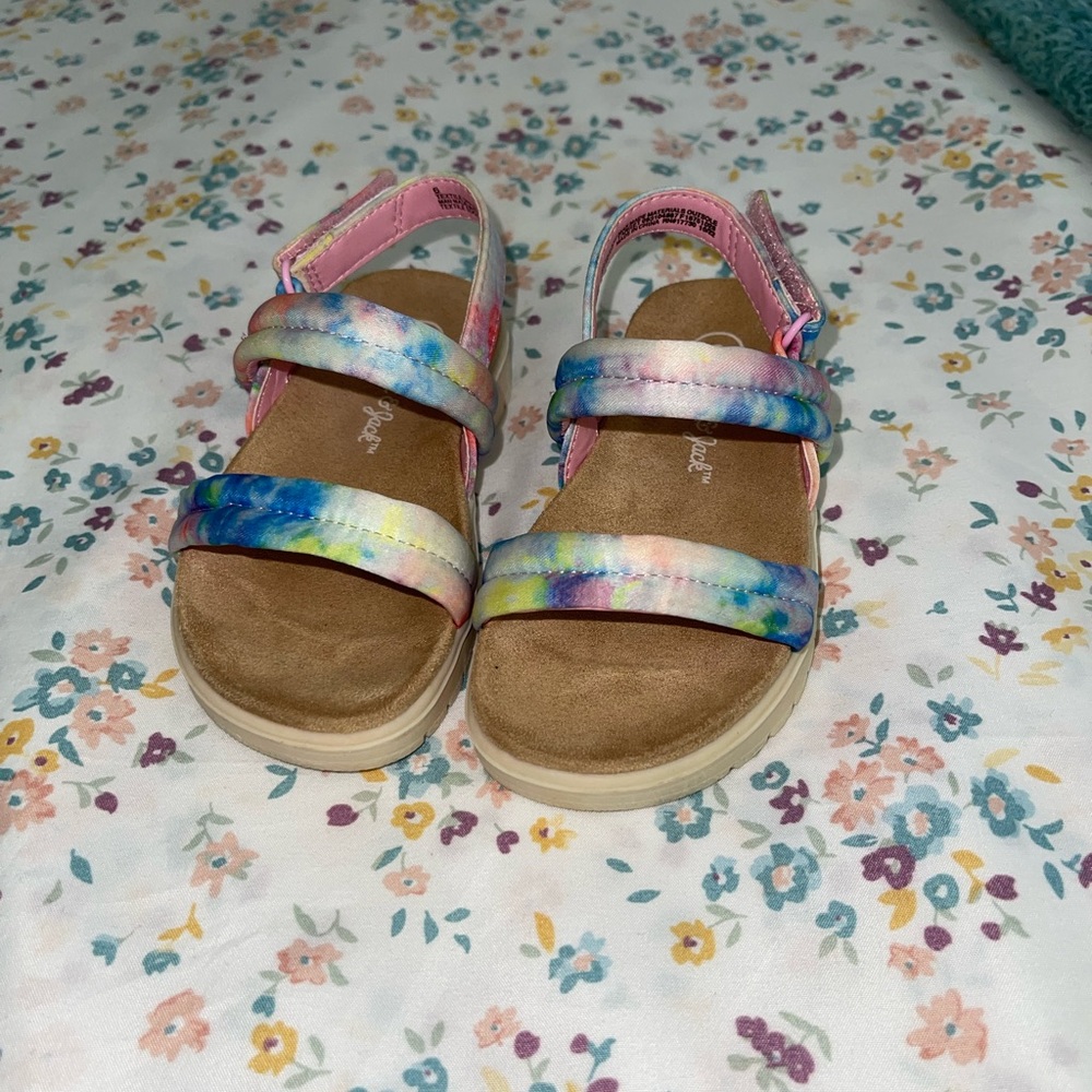 Cat & Jack tie-dye sandals - Picture 2 of 4